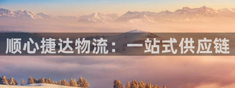 豪门国际官方官网：顺心捷达物流：一站