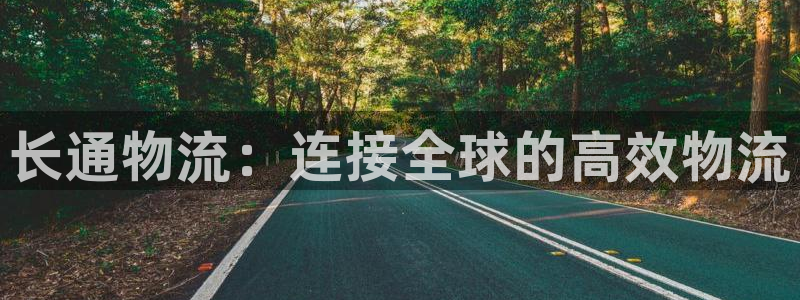 豪门国际官网下载APP：长通物流：连接全球的高效物流